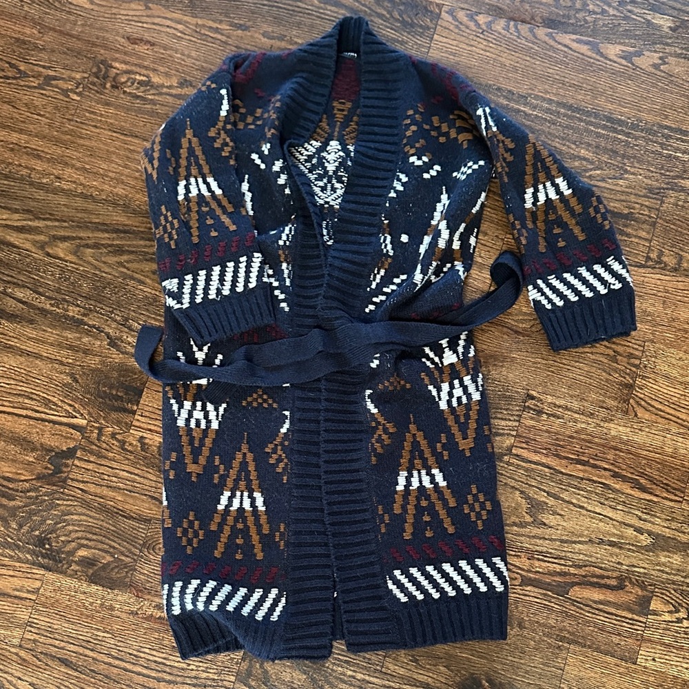 Oversized Cardigan Sweater Duster
